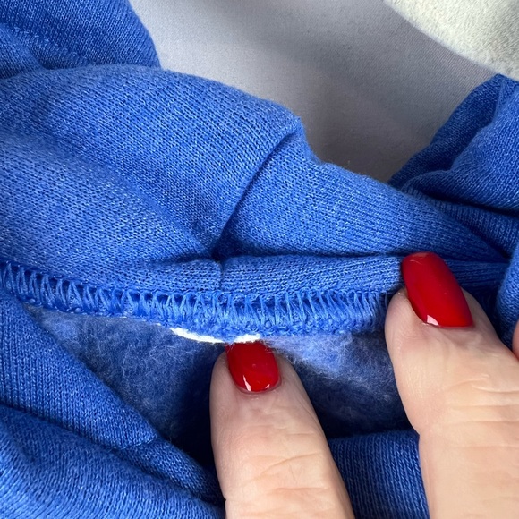 Amazon Xl ☀️blue graphic western sweatshirt - Picture 6 of 8